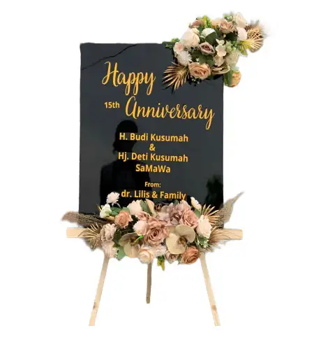 Papan Bunga Akrilik Sebawi