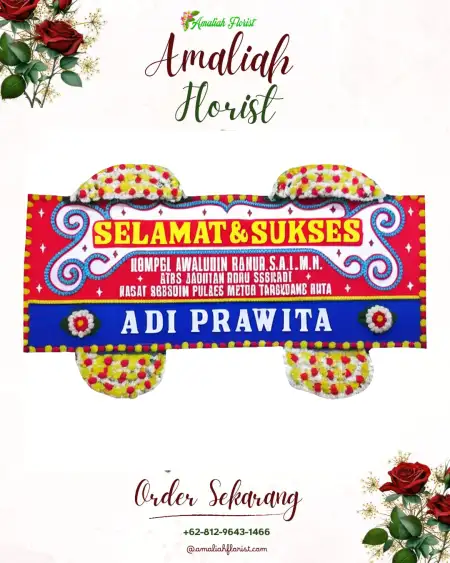 Papan Bunga Ucapan Selamat Sebawi